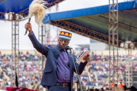 Raila Odinga Jnr vows to uphold his father’s legacy in emotional tribute at state funeral Raila Odinga Jnr vows to uphold his father’s legacy in emotional tribute at state funeral