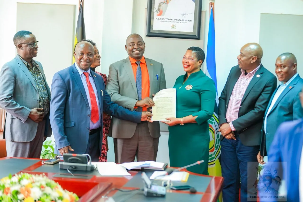Speaker Among vows urgent action to end Uganda teachers’ strike over salary disparities Speaker Anita Among meets Uganda National Teachers’ Union leaders at Parliament to discuss ongoing teachers’ strike over salary disparities