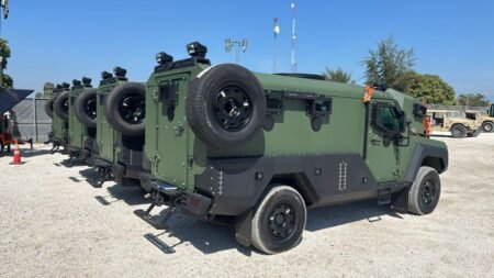 US sends new armoured vehicles to Haiti after Ruto criticises ‘second-hand’ gear US sends new armoured vehicles to Haiti