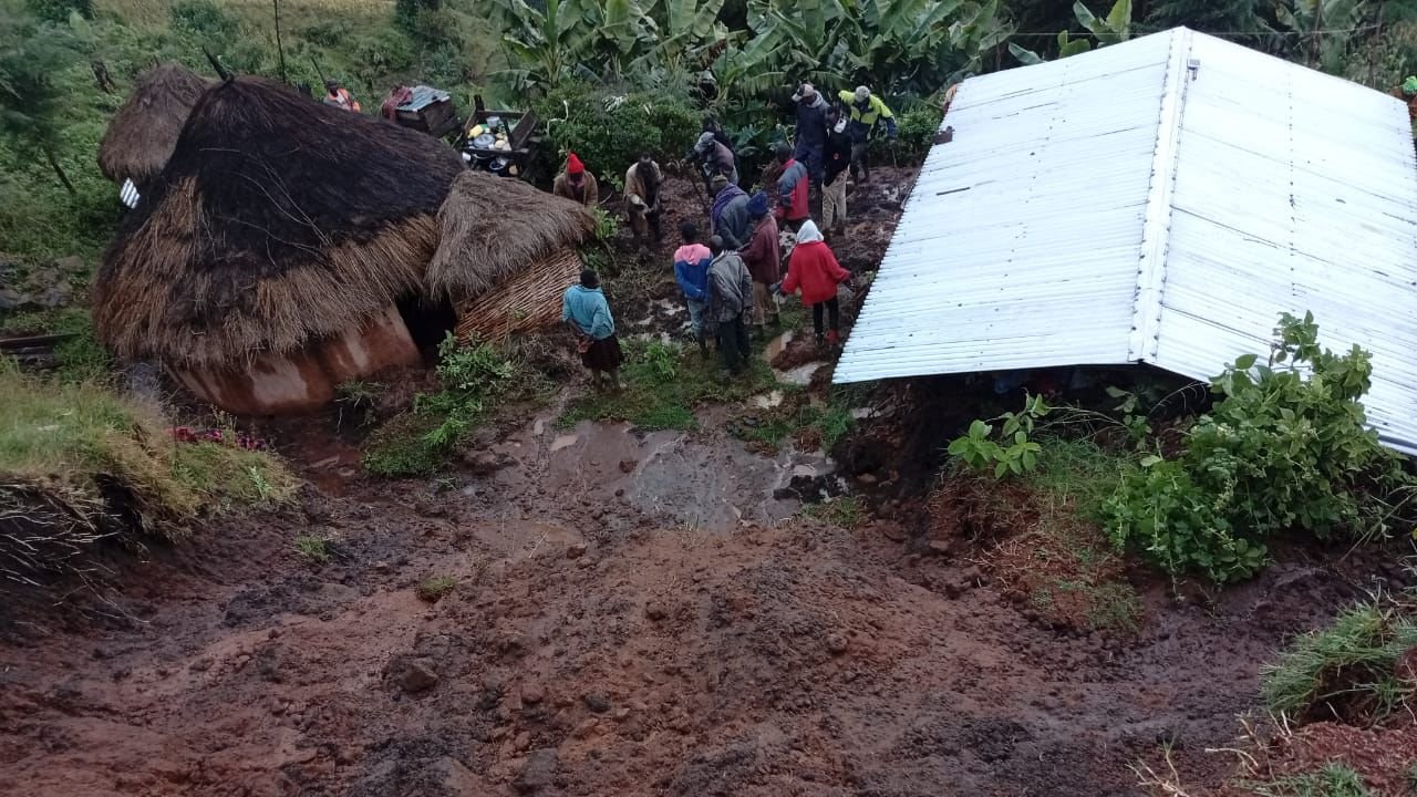 At least 13 dead as torrential rains trigger landslides and floods across Kenya