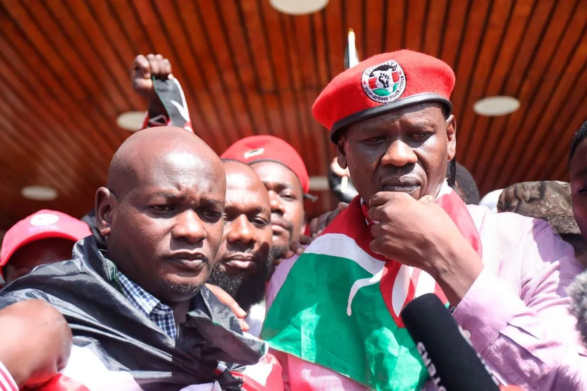 Kenyan activist Bob Njagi claims Kenya facilitated their arrest in Uganda Kenyan activist Bob Njagi claims Kenya facilitated their arrest in Uganda