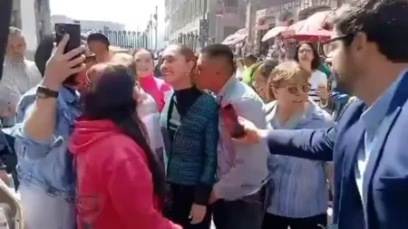 Mexico President Claudia Sheinbaum groped by man in street, vows to press charges Mexico President Claudia Sheinbaum groped by man in street