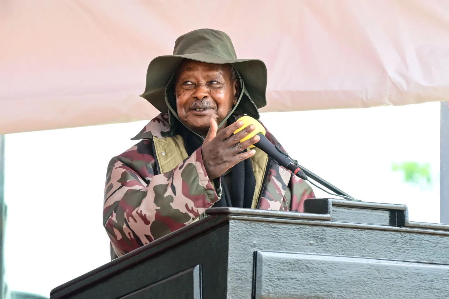 Museveni Indian Ocean ownership claim