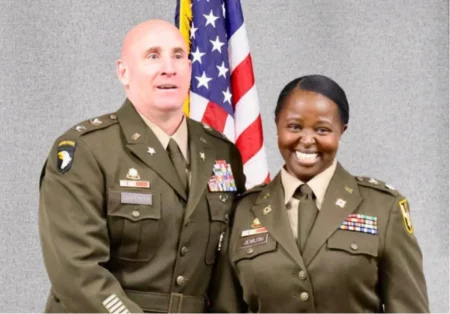 Kenyan-born Silvia Jemutai makes history with promotion to Lieutenant Colonel in US army