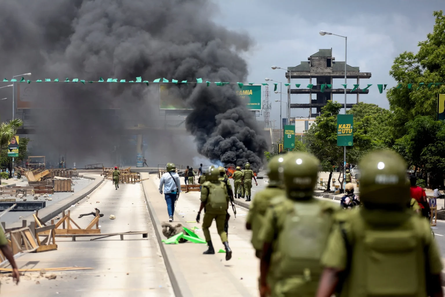Tanzania charges over 240 people with treason after post-election violence
