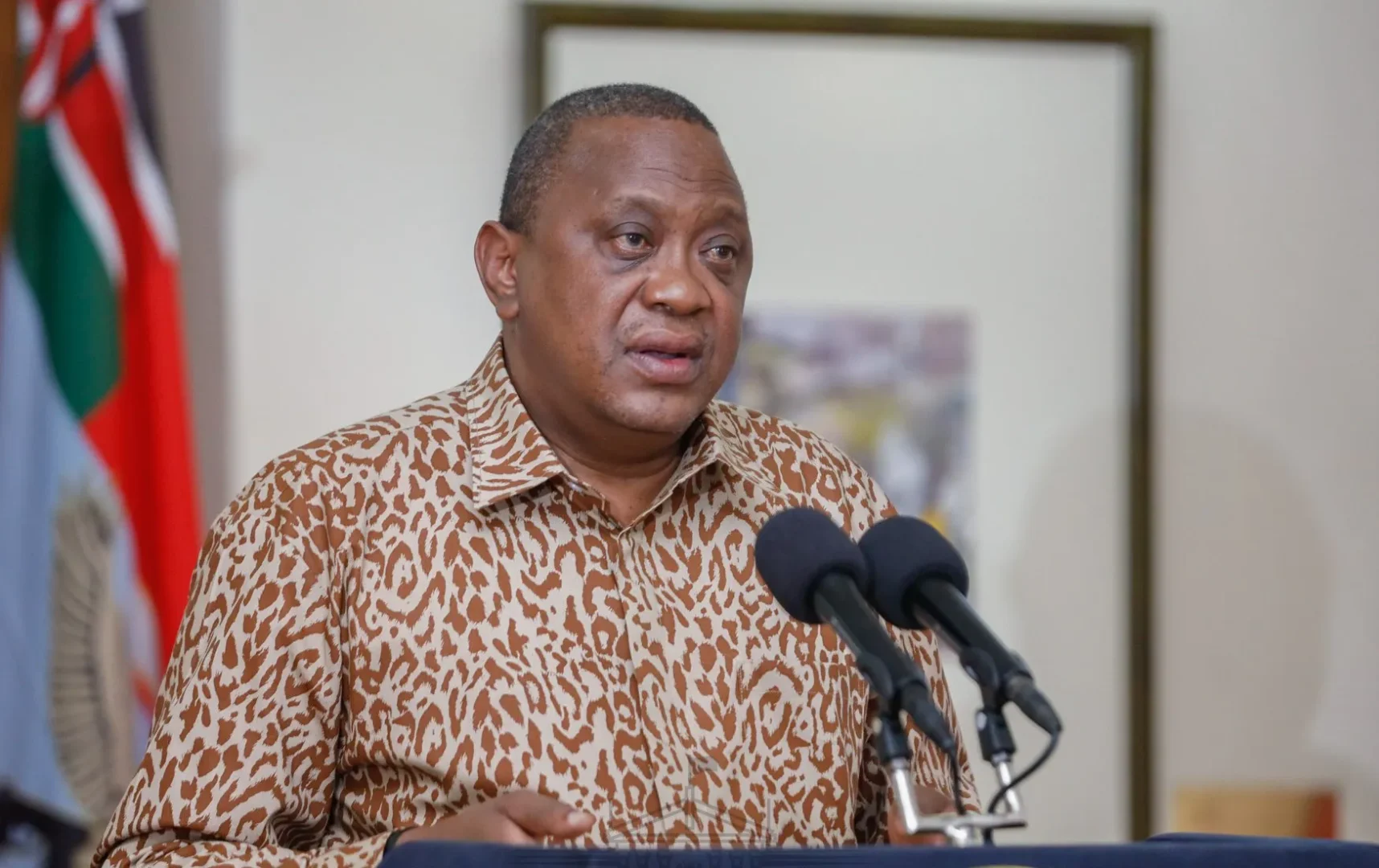 Uhuru Kenyatta opens up on personal health struggles during emotional eulogy for late friend Uhuru Kenyatta opens up on personal health struggles during emotional eulogy for late friend