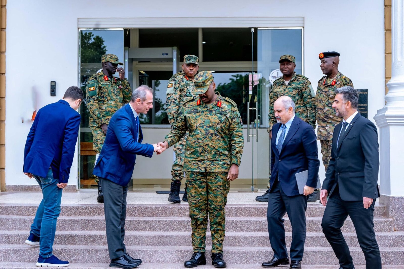 Gen Muhoozi Discusses Uganda Standard Gauge Railway with Turkish Contractor Yapı Merkezi