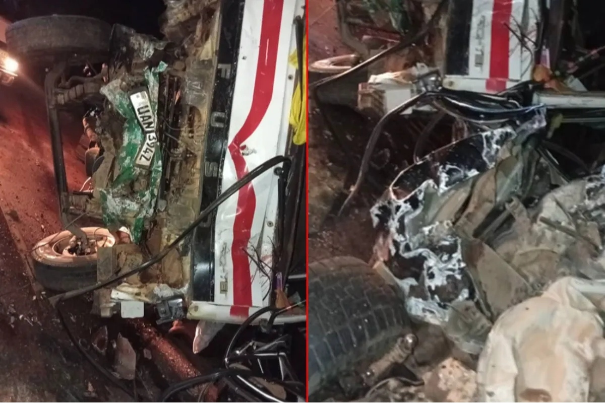 UPDF soldier killed after minister’s convoy hit in head-on crash on Kampala–Gulu Highway UPDF soldier killed after minister’s convoy hit in head-on crash on Kampala–Gulu Highway