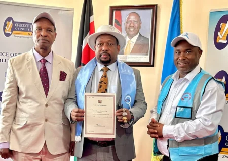 Ex-Governor Mike Sonko registers new political party, blasts CJ Koome over impeachment Mike Sonko registers new political party, reignites feud with CJ Koome over impeachment