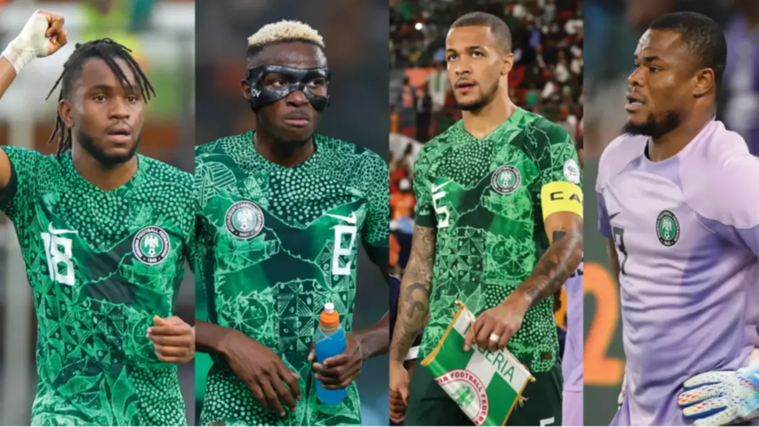 Nigeria names star studded 28 man AFCON 2025 squad