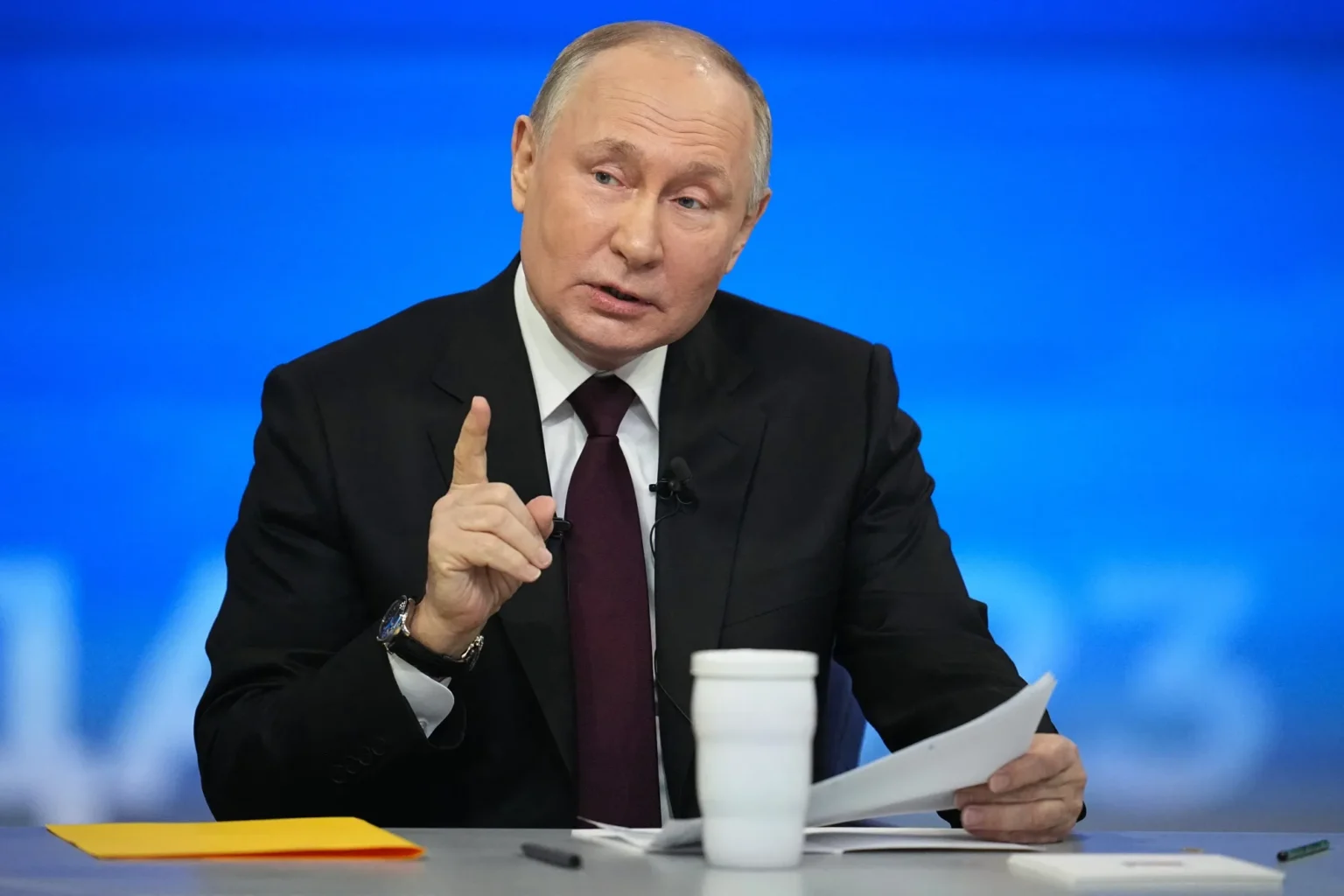 Putin rules out military expansion into Europe, warns West to respect Russia’s interests