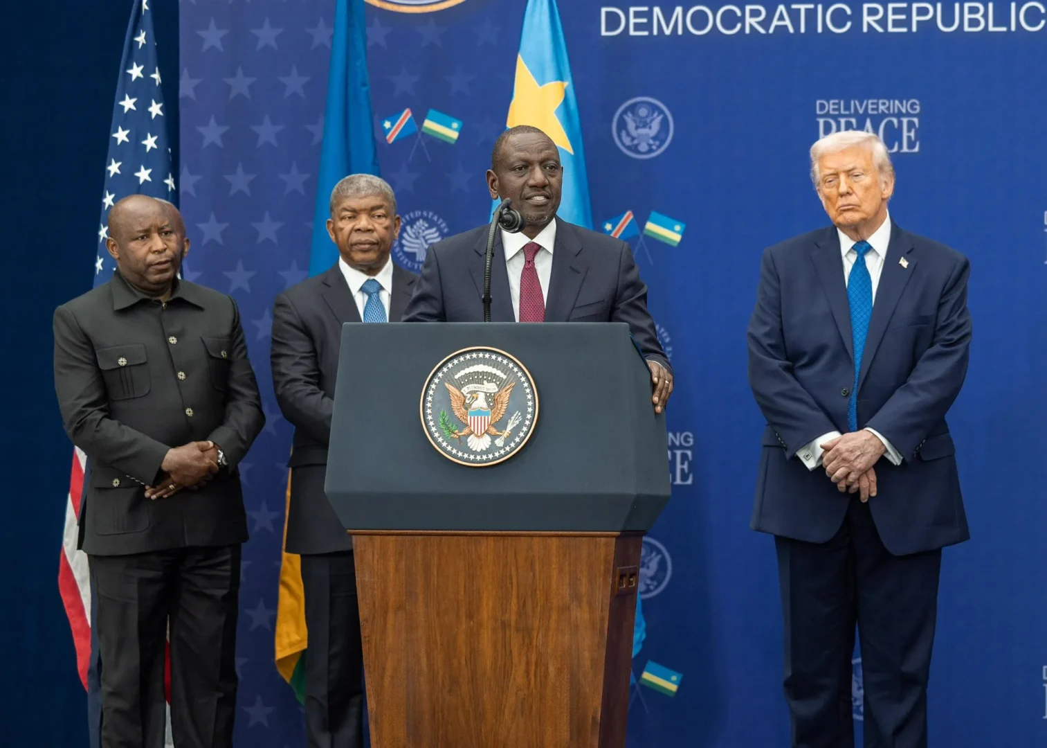 Ruto hails historic Trump-brokered peace deal between Rwanda and DRC