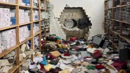 Thieves drill into German bank vault, make off with millions in cash and valuables