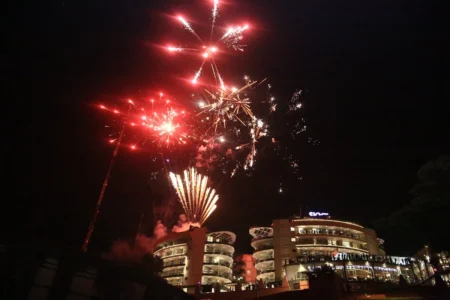 Uganda fireworks New Year 2026
