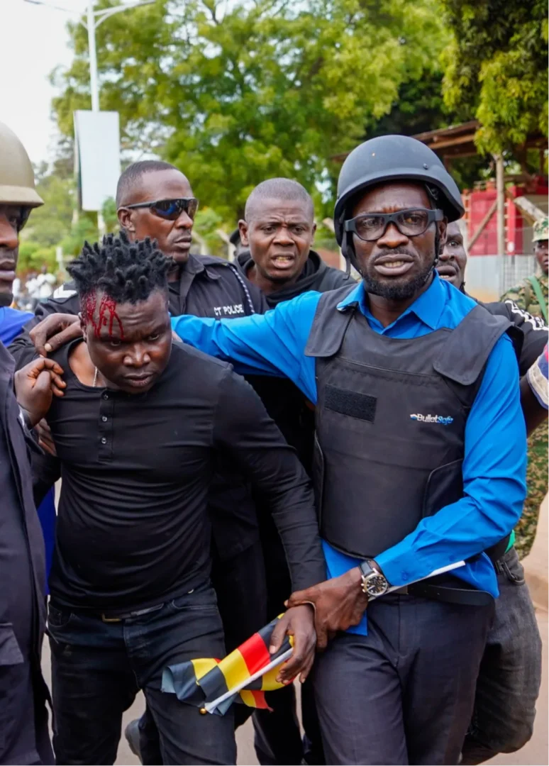 Police apologize for violent clashes with Bobi Wine supporters in Gulu