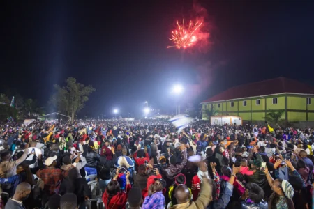 uganda new year fireworks