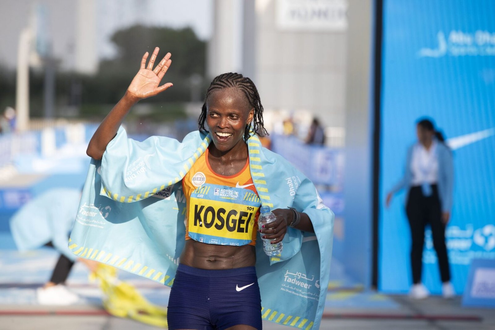 Kenyan ex-marathon star Brigid Kosgei trades flag for Turkey ahead of 2028 Olympics