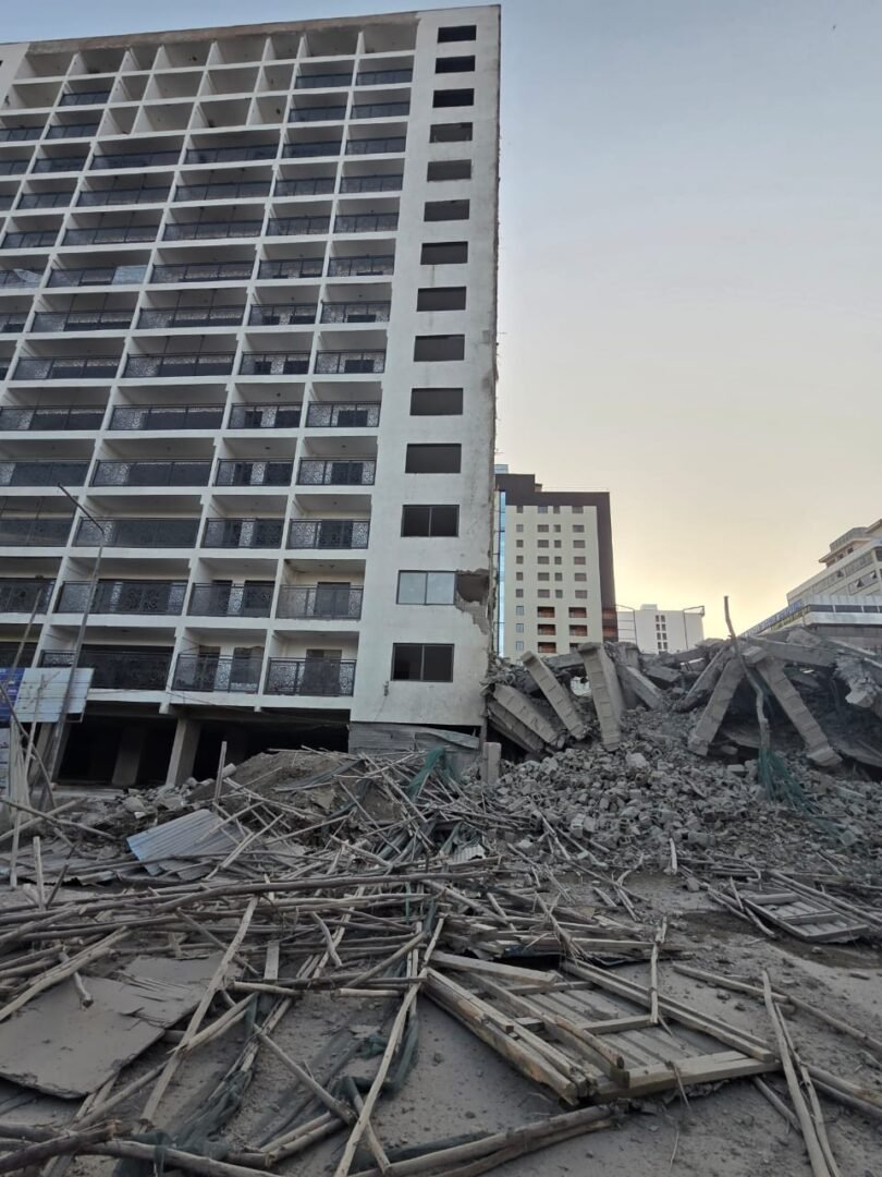 Two feared trapped after 16-storey building collapses in Nairobi’s South C