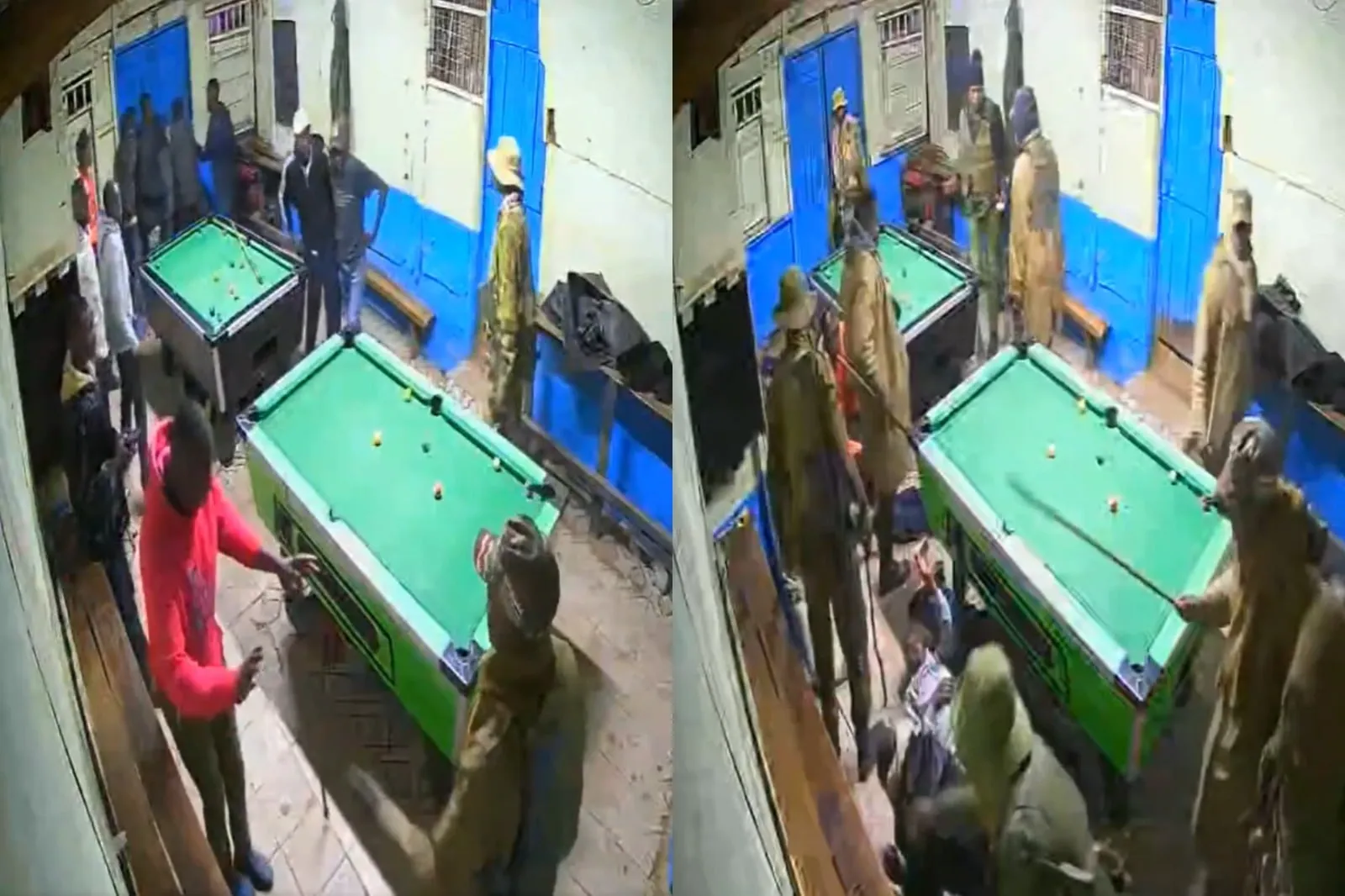 Outrage in Kenya as CCTV captures police beating youths playing pool in Nandi Hills Outrage in Kenya as CCTV captures police beating youths playing pool in Nandi Hills