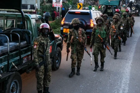 Uganda deploys army in Kampala major cities and towns ahead of elections scaled