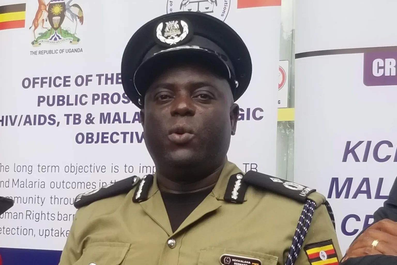 Uganda police to test suspects for HIV, TB and malaria before being detained