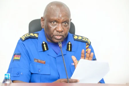 Lack of teargas and vehicles could force police to use lethal force, IG Kanja warns Lack of teargas and vehicles could force police to use lethal force, IG Kanja warns
