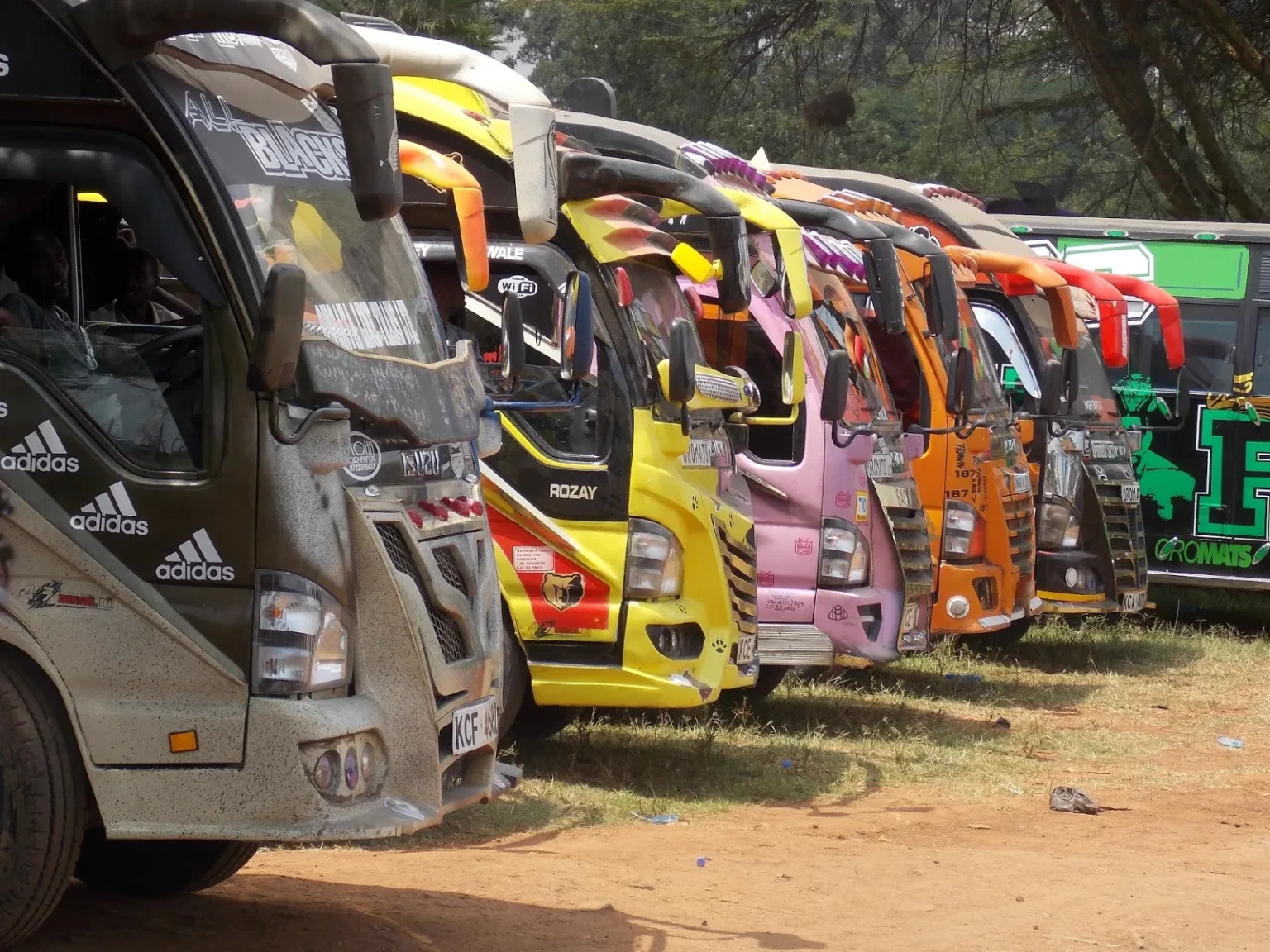 Matatu strike in Nairobi