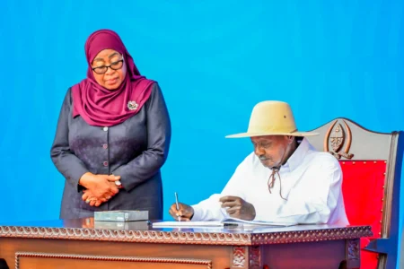 Museveni in Tanzania for high-talks on trade, energy and regional cooperation