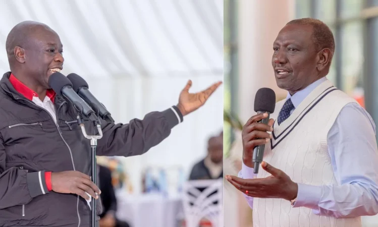 Rigathi Gachagua says he nearly slapped William Ruto during airport altercation