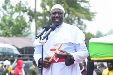 Ruto condemns church attack in Nyeri, warns against political violence in worship spaces
