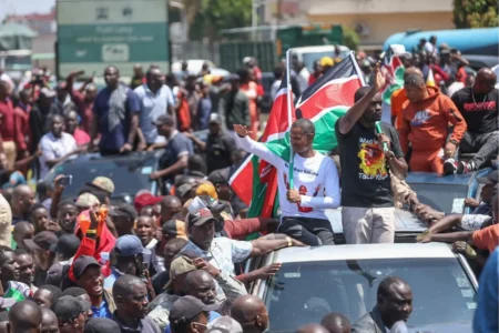 Teargas disrupts Edwin Sifuna's Linda Mwananchi rally in Kakamega