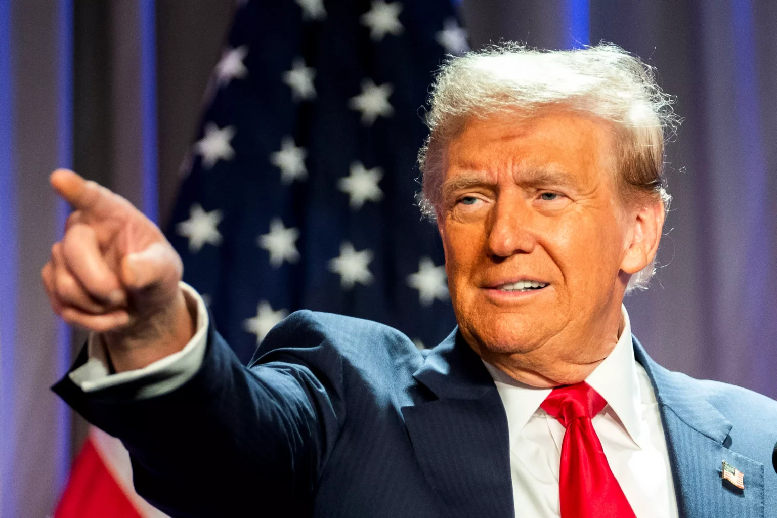 Donald Trump scaled