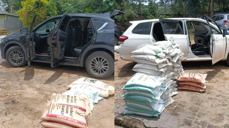 Eight arrested in Kakamega as DCI dismantle fertilizer adulteration syndicate Eight arrested in Kakamega as DCI dismantle fertilizer adulteration syndicate