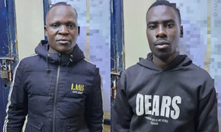 Two arrested in Runda as police bust suspected stolen phone syndicate