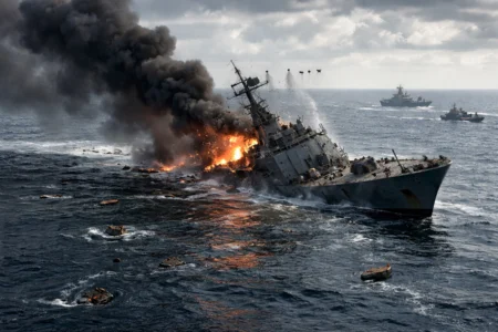 US submarine sinks Iranian warship in Indian Ocean, Hegseth says