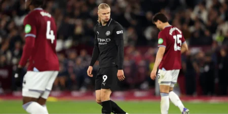 West Ham hold Manchester City 1-1 as title race pressure mounts