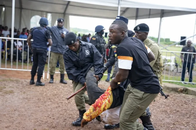 Blogger seriously injured after being run over by Uganda Prisons van at Ggaba murder hearing Blogger feared dead after being run over by Uganda Prisons van at Ggaba murder hearing