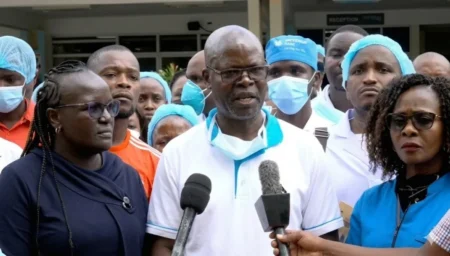 KNH services paralysed as nurses strike over pay, deductions and heavy workload