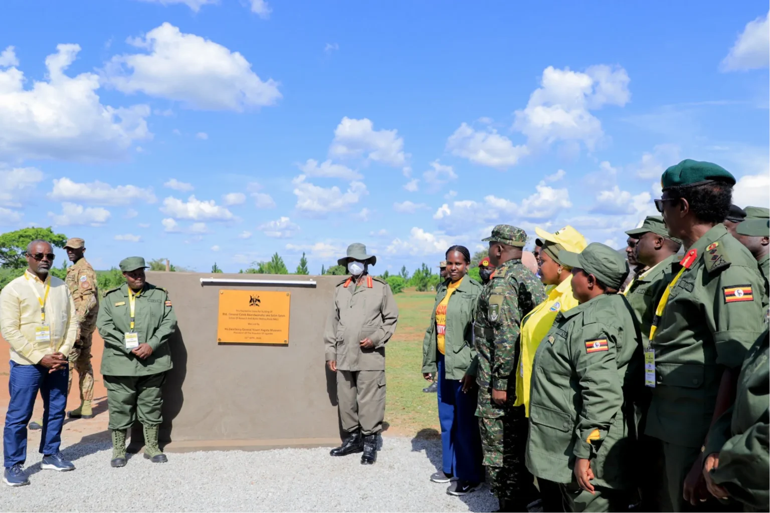 Museveni praises Salim Saleh’s war legacy, warns corrupt officials of crackdown