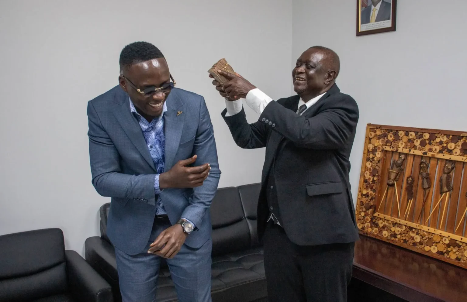 Oburu Odinga boosts viral Mbavu–Majembe boxing fight with cash