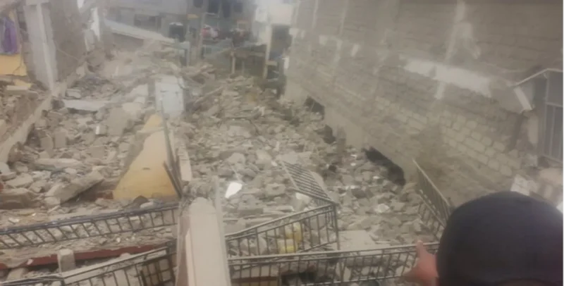 Three dead, six rescued after building collapse in Highrise area of Kibera Three dead, six rescued after building collapse in Highrise area of Kibera