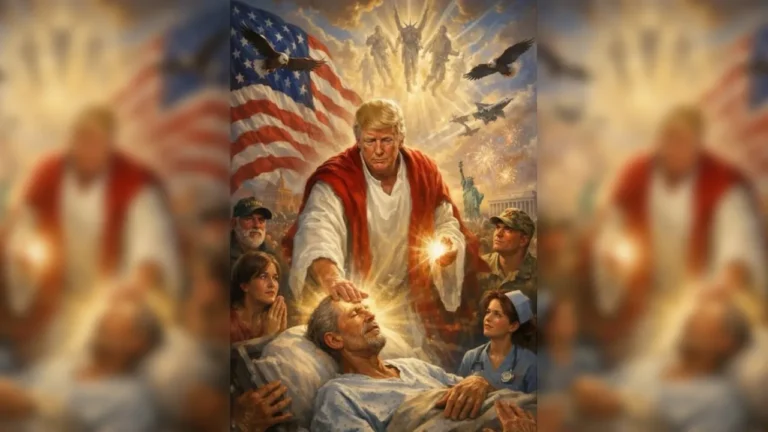 Trump deletes AI Jesus like image after backlash from allies and critics