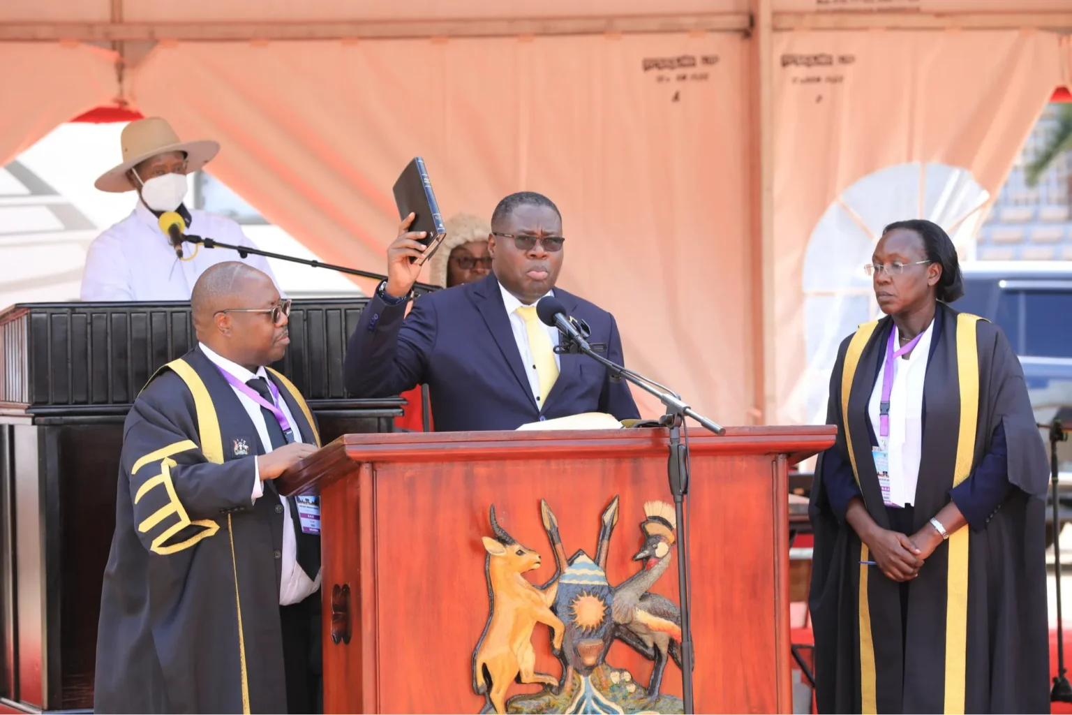 Jacob Oboth-Oboth elected Speaker of Uganda's 12th Parliament