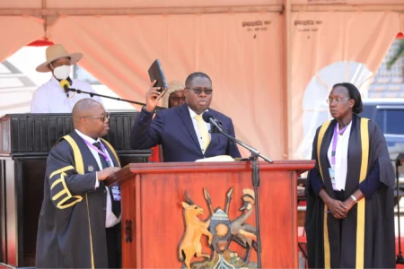 Jacob Oboth-Oboth elected Speaker of Uganda’s 12th Parliament Jacob Oboth-Oboth elected Speaker of Uganda's 12th Parliament