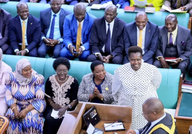 Kadaga makes notable return to parliament after exit of Anita Among Kadaga makes notable return to parliament after exit of Anita Among