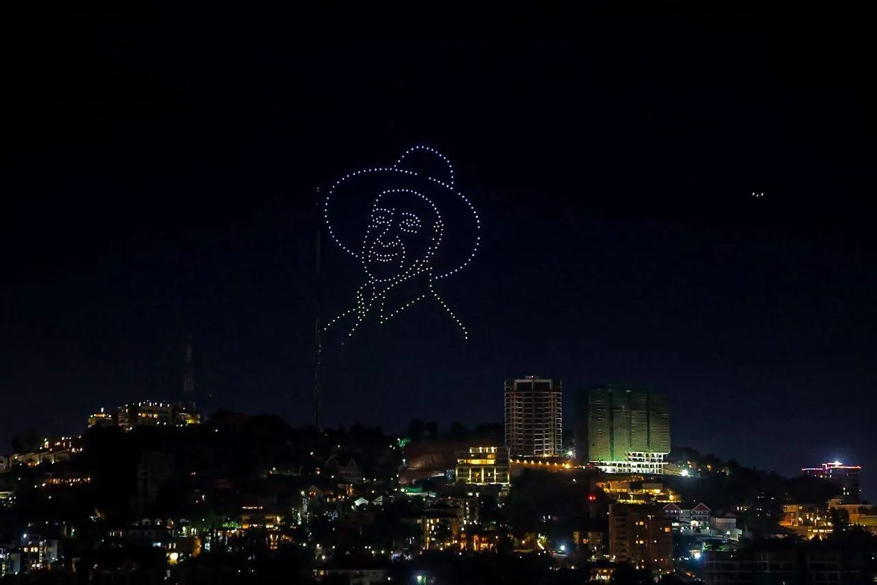 Kampala stunned as NRM drones spell out power message ahead of Museveni swearing-in Kampala stunned as NRM drones spell out power message ahead of Museveni swearing-in