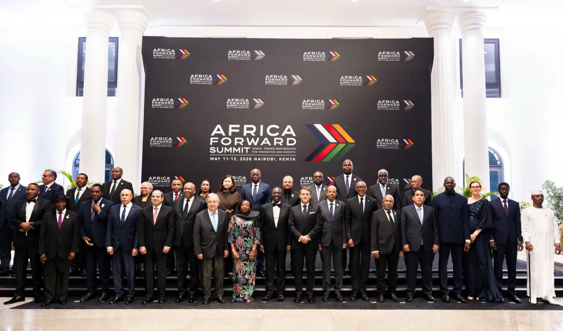 Macron charms Nairobi State Dinner guests with fluent Swahili at Africa Forward Summit