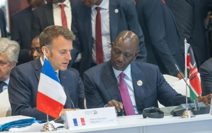 Macron jokes Ruto was ‘crazy’ to host Africa Forward Summit—then praises delivery