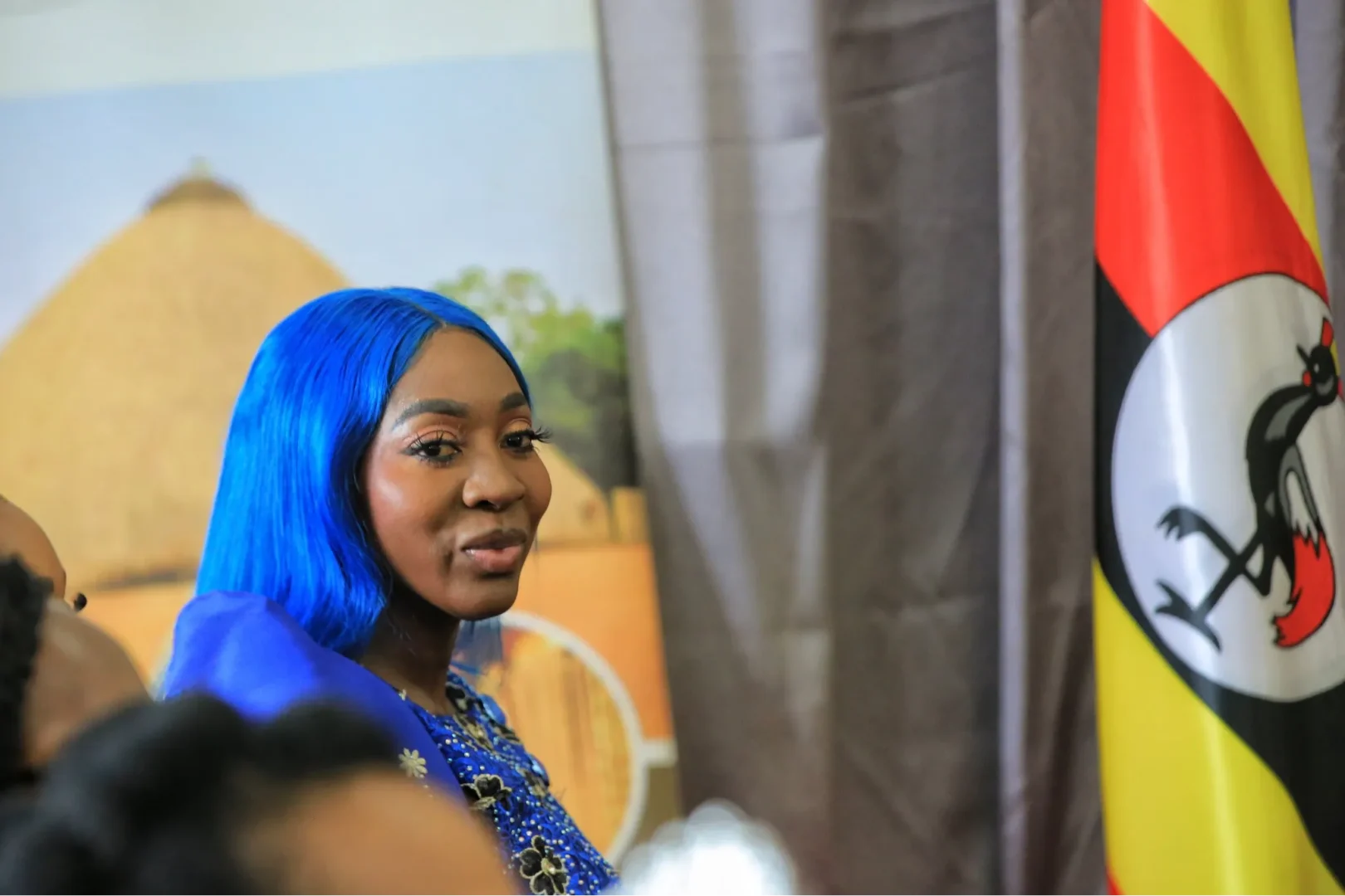 Jamaican dancehall star Spice visits Buganda Kingdom to celebrate Ugandan cultural tourism