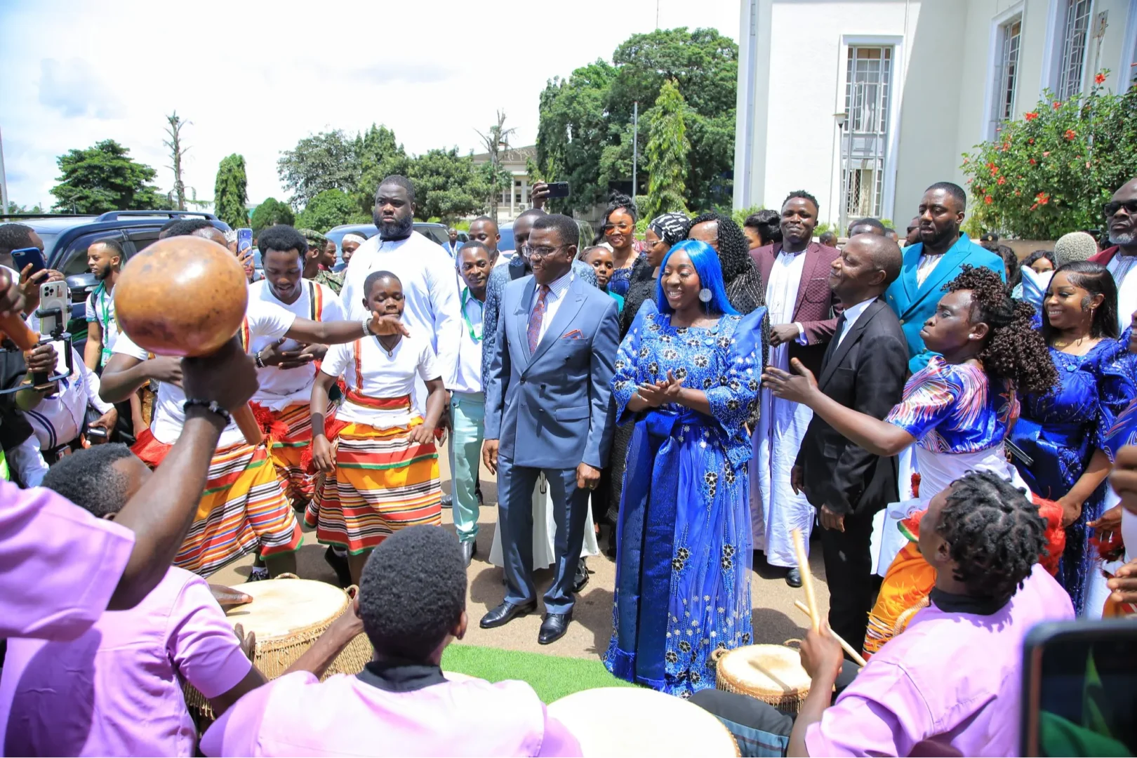 Jamaican dancehall star Spice visits Buganda Kingdom to celebrate Ugandan cultural tourism